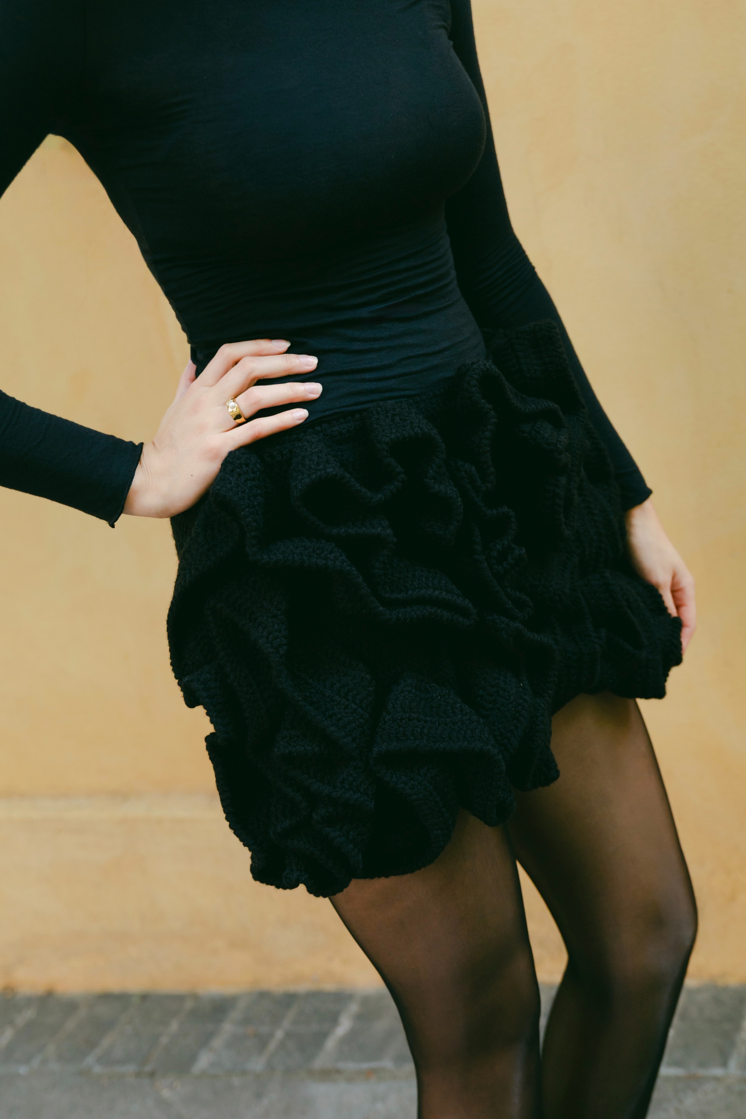 DAISY HANDCRAFTED MINI SKIRT