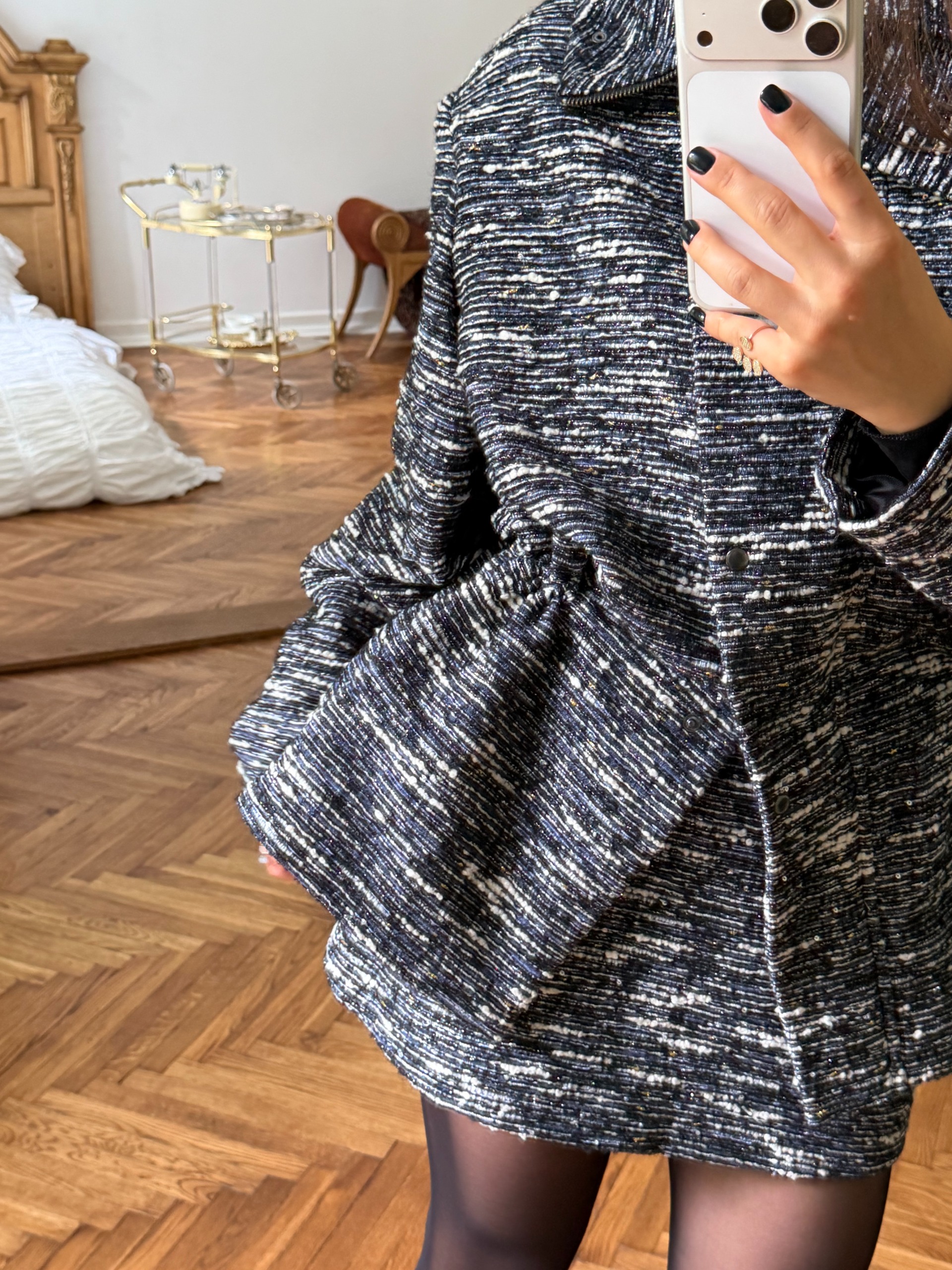 PEPLUM TWEED SET: жакет + спідниця